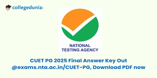 CUET PG 2025 Final Answer Key Out @exams.nta.ac.in/CUET-PG, Download PDF now